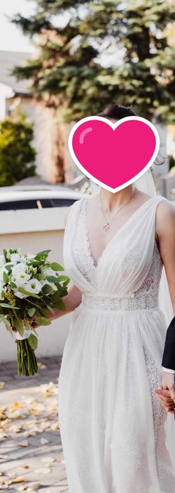 Suknia ślubna Boho, 38 rozm