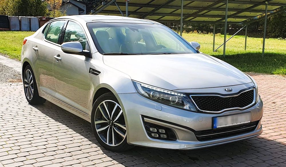 Kia Optima Bezwypadkowy Wentylowane Fotele 2x Szyberdach Skóra Xenon Infinity
