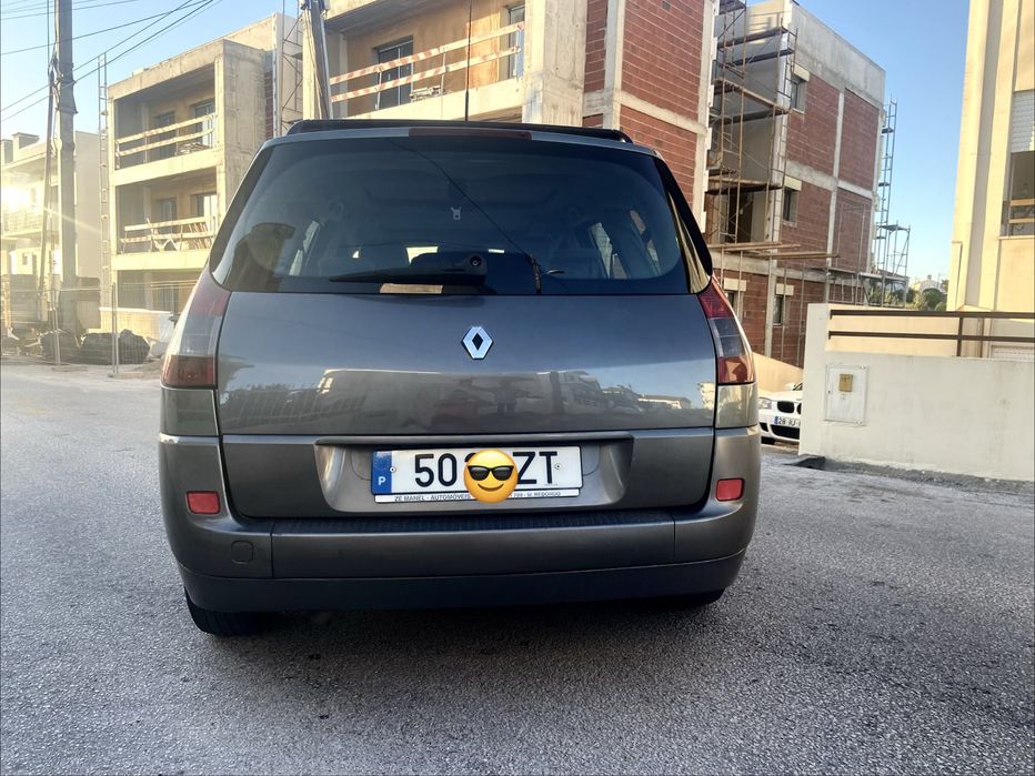 Nova entrada renault scnic 7 lugares