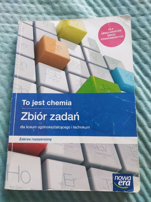 Zbiór zadań To jest chemia zakres rozszerzony nowa era powtórka do matury
