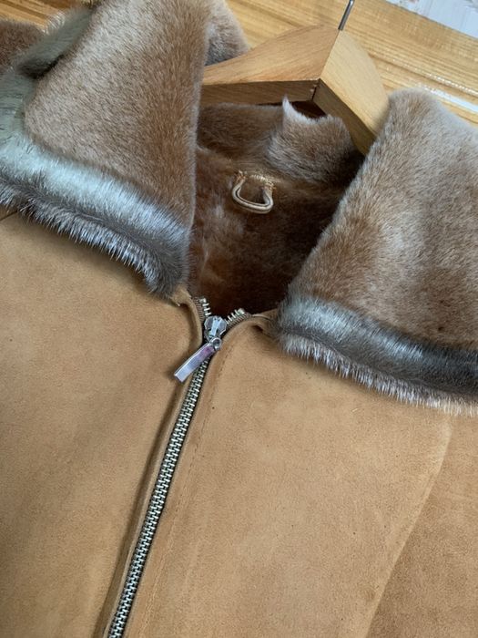 Женская натуральная дубленка