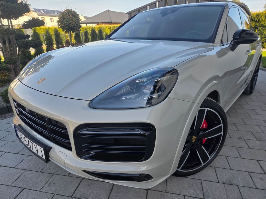 Porsche Cayenne Salon PL 1wł. GTS Petarda Panor. Hak  Kwarc 2x kpl. Alu