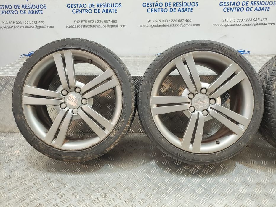 Conjunto 3 Jantes 18 Seat Leon 1P FR 7,5J ET51 5x112