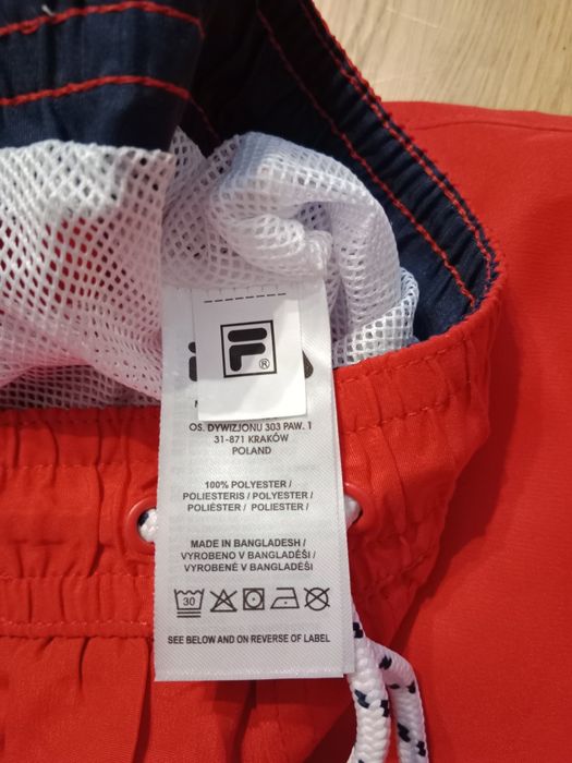 Spodenki kąpielowe Fila