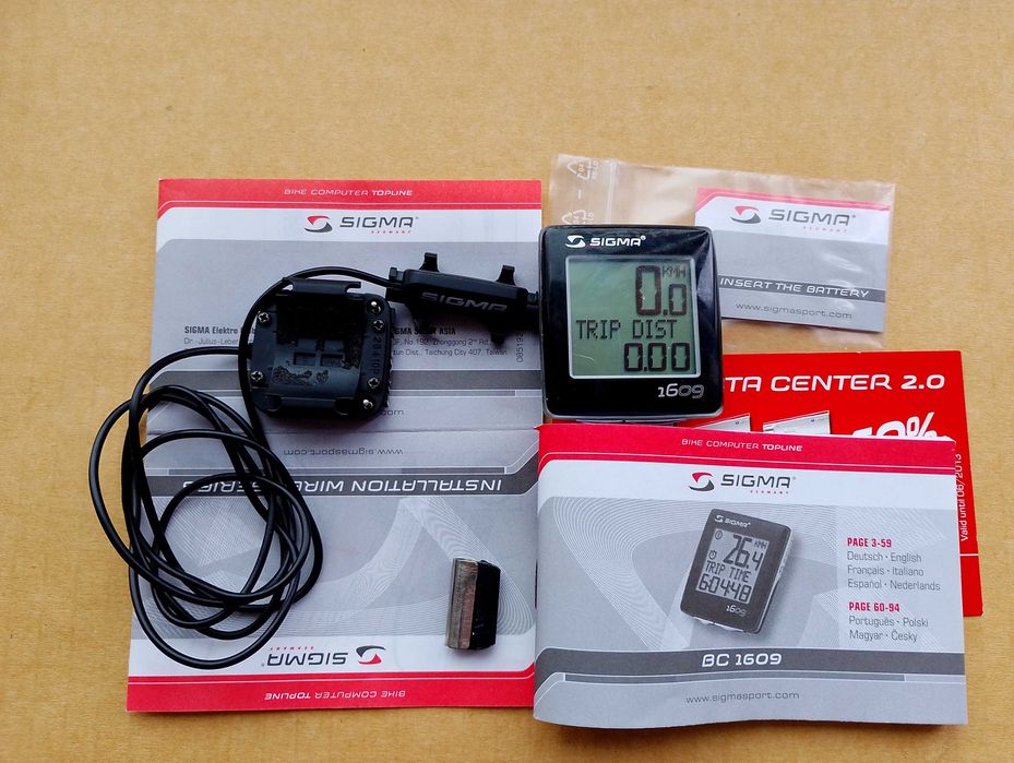 Equipamento de ciclismo calçado/ciclocomputador/ferramentas