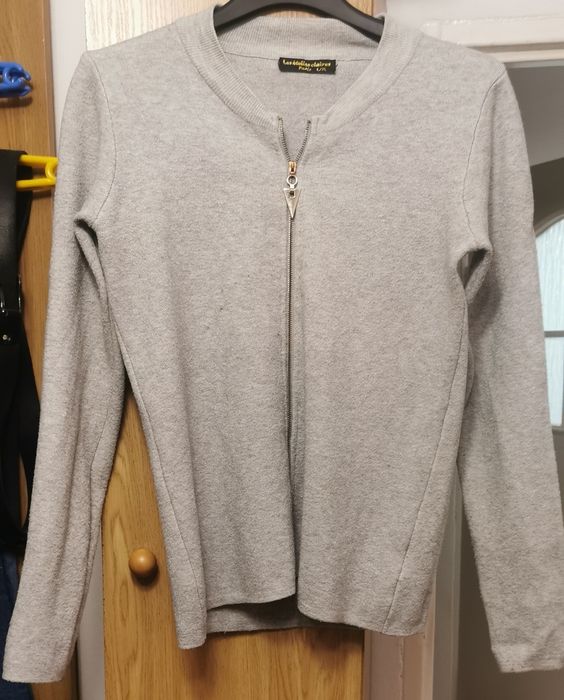 Les etoiles claire Paris - sweterek na zamek roz L/XL