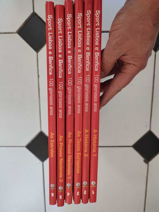 Sport Lisboa e Benfica 100 Gloriosos anos - 6 Volumes