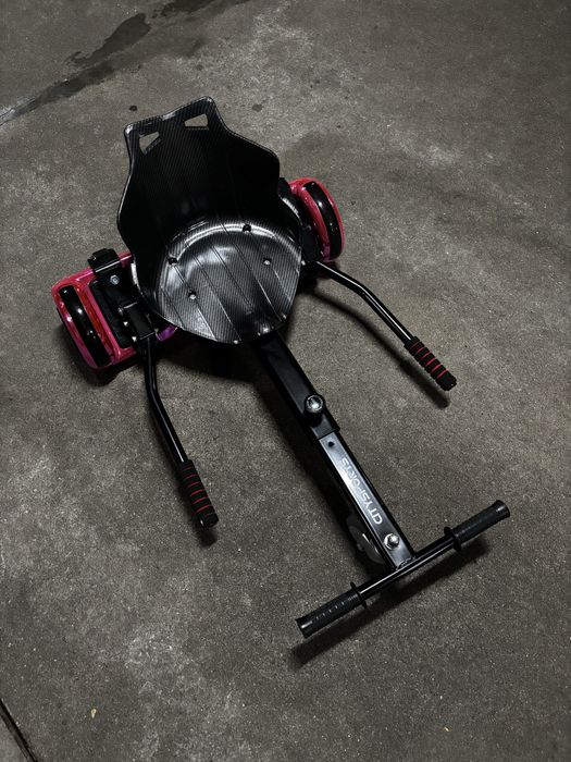 Hoverboard com leds nas rodas