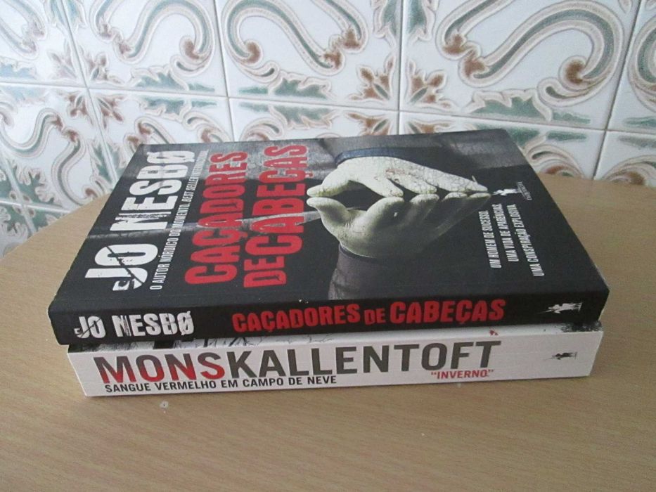 Livros de Jo Nesbo e de Mons Kallentoft (Oferta portes)  vários preços