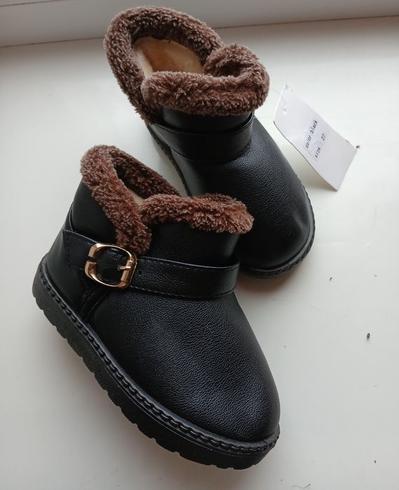 Зимние полуботинки р.27 на девочку