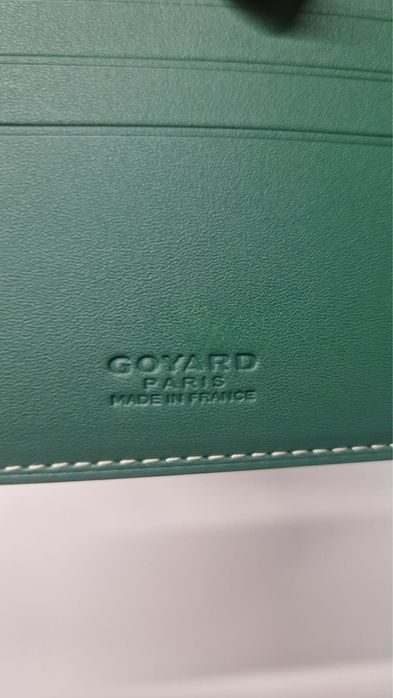 Carteira Goyard Victoire Verde