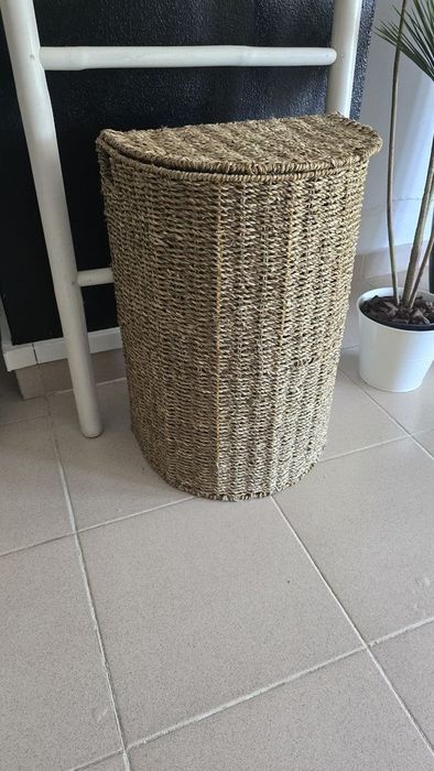 Cesto de arrumação com tampa