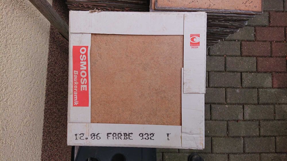 Płytki podłogowe mrozoodporne 30 x 30 OSMOSE Baukeramik farbe 932