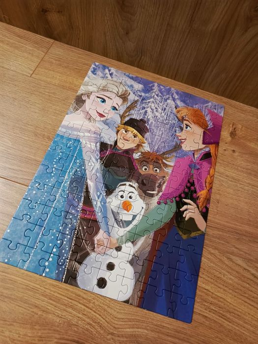 Puzzle dla dzieci Frozen Disney 104 elementy Clementoni