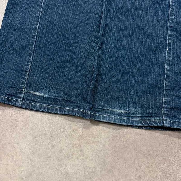 Vintage Spodnie Jeansy Y2K Denim Jeans Kryształki Coquette Swag Japan