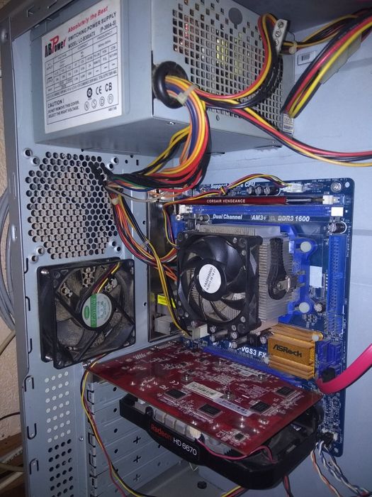 Продам ПК Fx4100/8gb/Hdd 150gb/1gb video