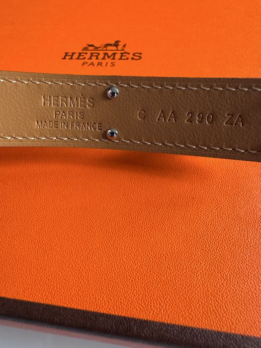 Pasek Hermès Kelly 18 belt