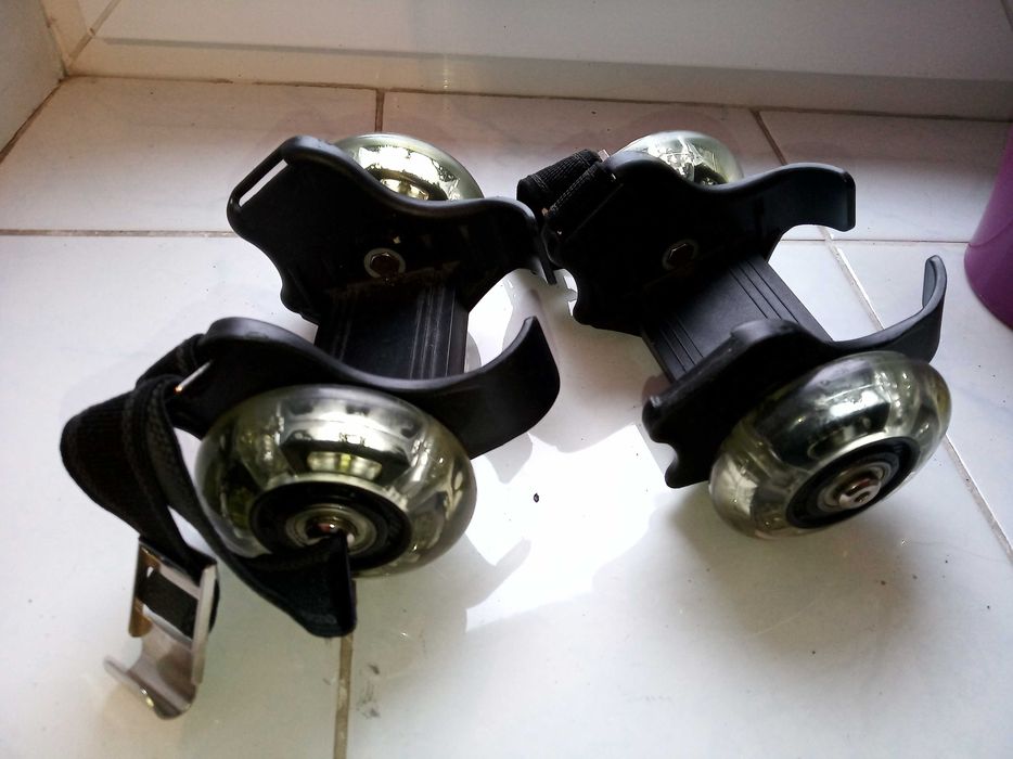 rolki wrotki na buty świecące