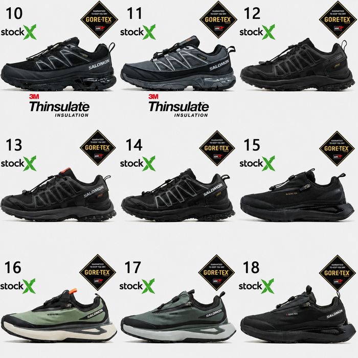 ВСЯ КОЛЕКЦІЯ‼️Кросівки Salomon / Gore Tex/ Преміум .