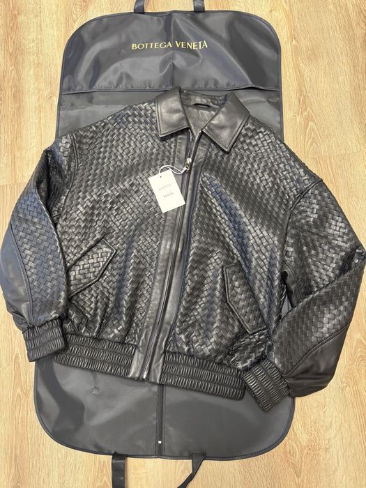 Шкіряна куртка Bottega Veneta, L