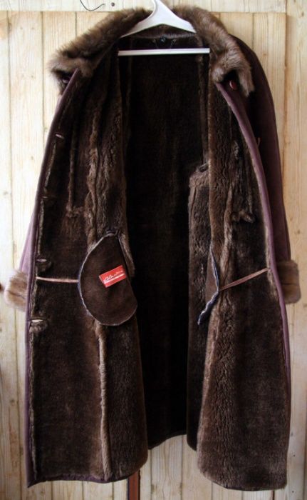 Дублёнка женская большой размер