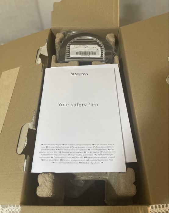 Nespresso citis - nova - dentro de caixa