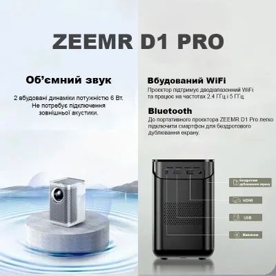 Проектор ZEEMR D1 Pro