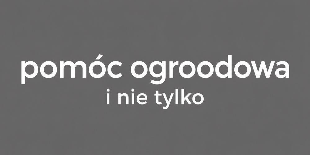 Pomoc w pracach