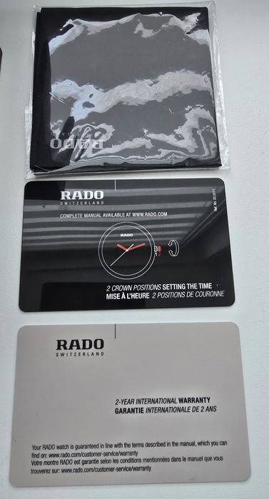 Zegarek damski RADO CENTRIX nowy full set