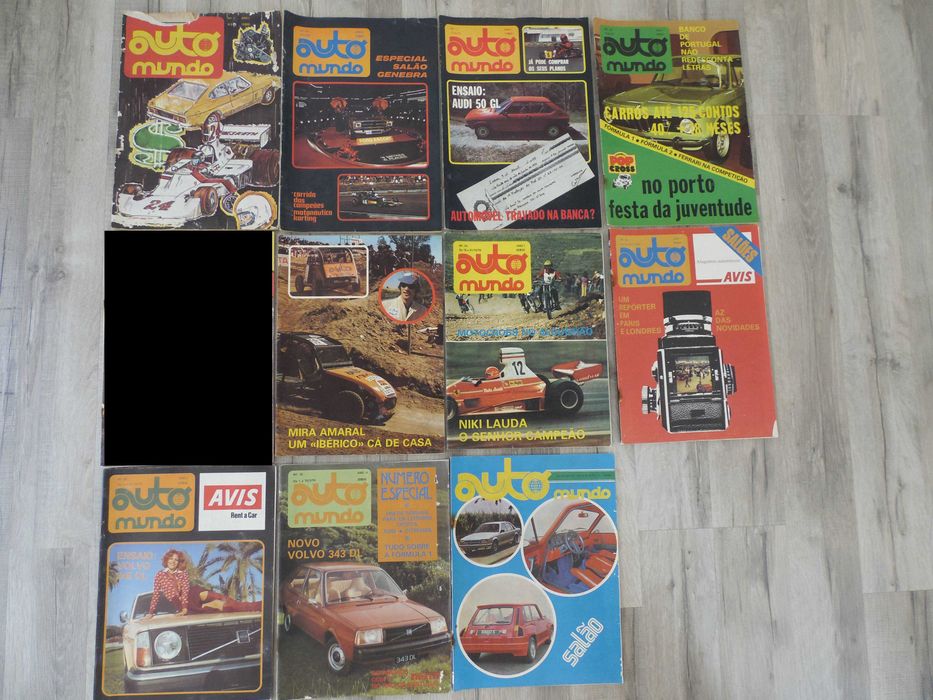Lote de Revistas Auto Mundo