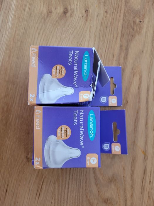 Smoczki do butelki Lansinoh 6m+ 3szt.