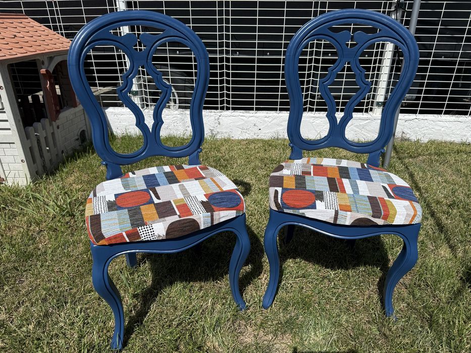 Cadeiras restauradas, originais e exclusivas