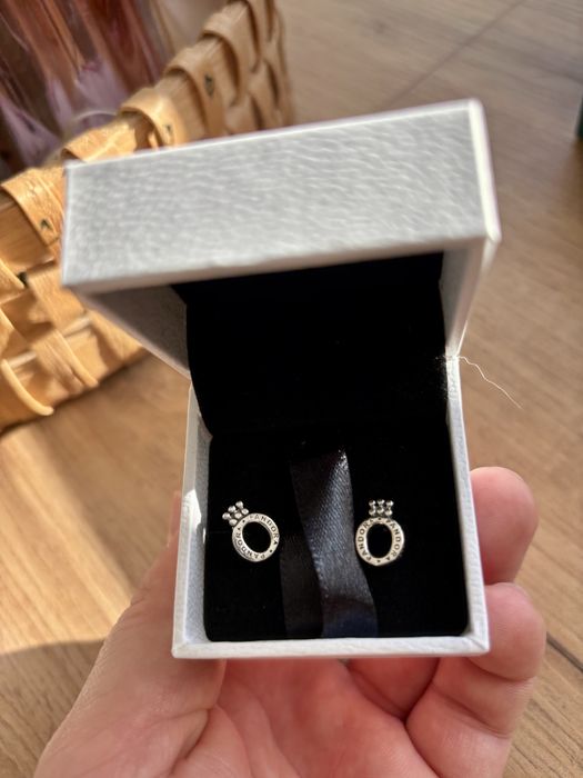 Kolczyki Sztyfty Pandora S925 Nowe