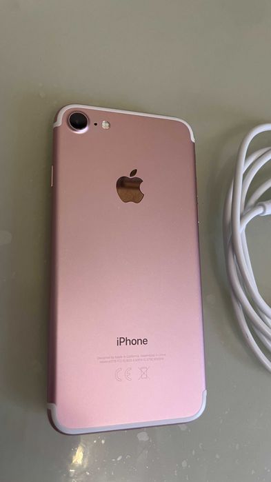 Смартфон Apple iPhone 7 Rose Gold Seller (рожевий), 128 Гб. Працює.