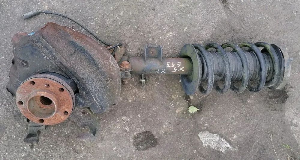 BMW X5 E53 99-06 3.0 B MCPERSON ZWROTNICA PRAWY PRZÓD 6750359