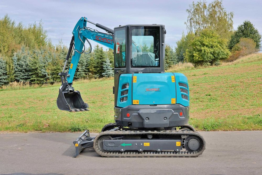 Minikoparka 3.8t SCHMIDT AR360 YANMAR Klima Zero Tail 2026
