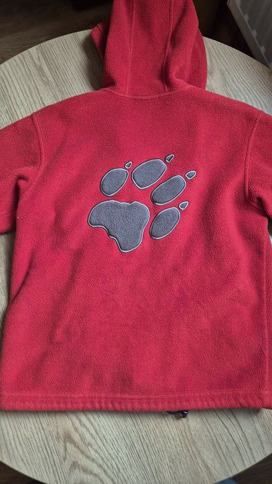 Bluza polar z kapturem Jack Wolfskin-rozmiar 140