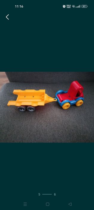 Auto samochód Wader kid car auto laweta