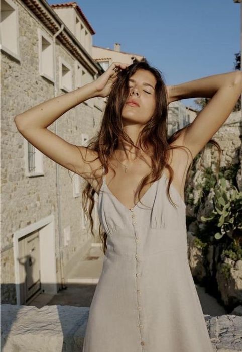 Сарафан zara льон