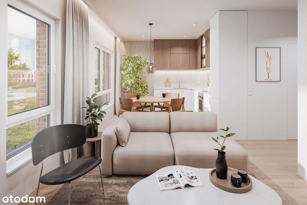 NOWY Energooszczędny Apartament z Ogrodem | 40min Toruń Golub-Dobrzyń