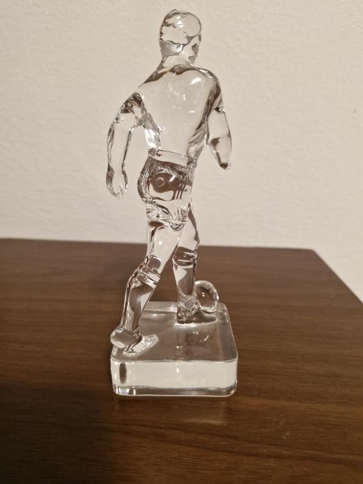 Jogador de futebol em cristal