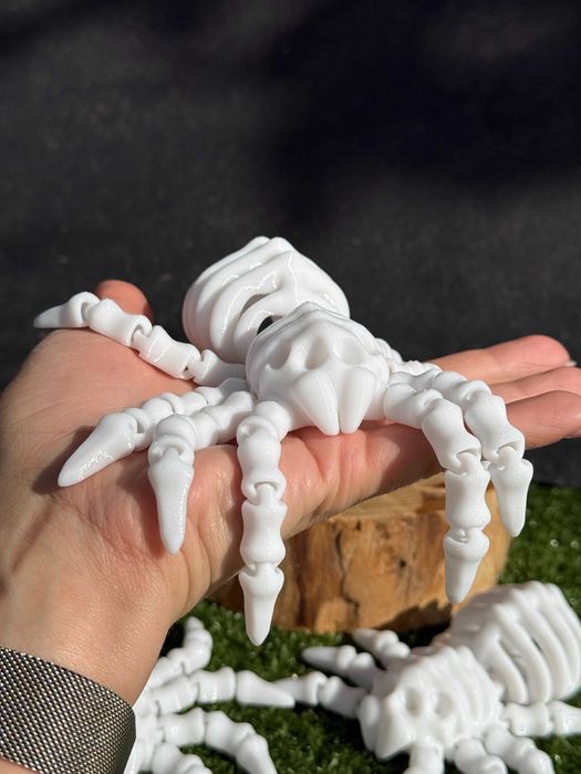 3D іграшки, рухомі скелети восьминога та павуків