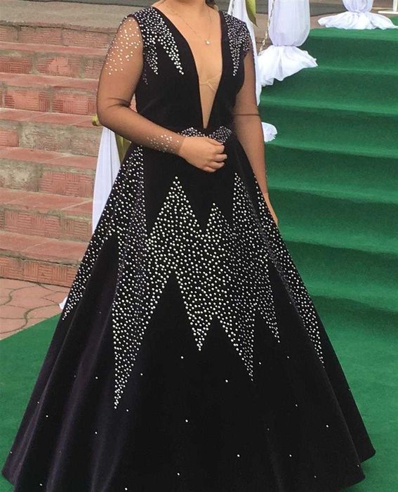 Вечернее выпускное платье