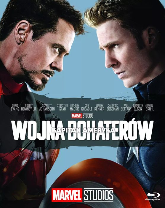 Kapitan Ameryka. Wojna bohaterów, Blu-ray. Galapagos