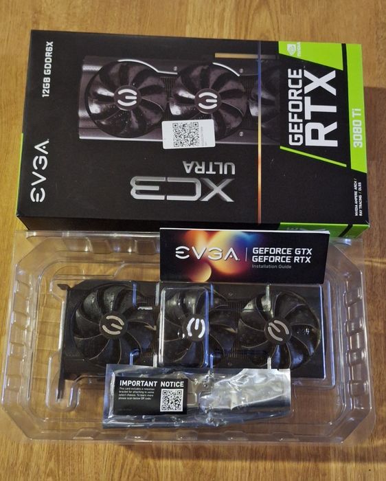 Placa Gráfica EVGA RTX 3080 Ti XC3 Ultra 12GB