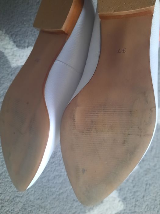 Buty mokasyny balerinki Deoni r.37 skóra Ideał