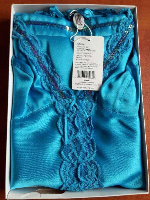 Piżama damska Turkus rozmiar L/ 44-46