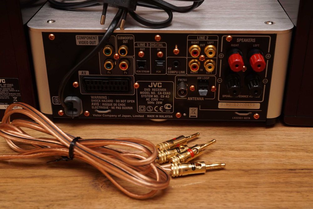 Міні Hi-Fi система JVC EX-A3 музичний центр USB / CD / DVD / FM / AM