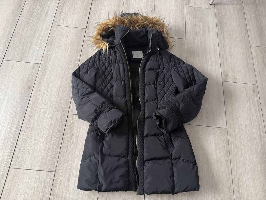 Kurtka ocieplana czarna Jean Boison dluga rozm. 46