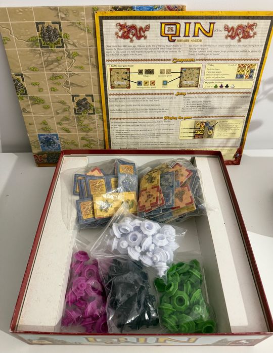 Qin - Reiner Knizia - EN/DE - gra planszowa